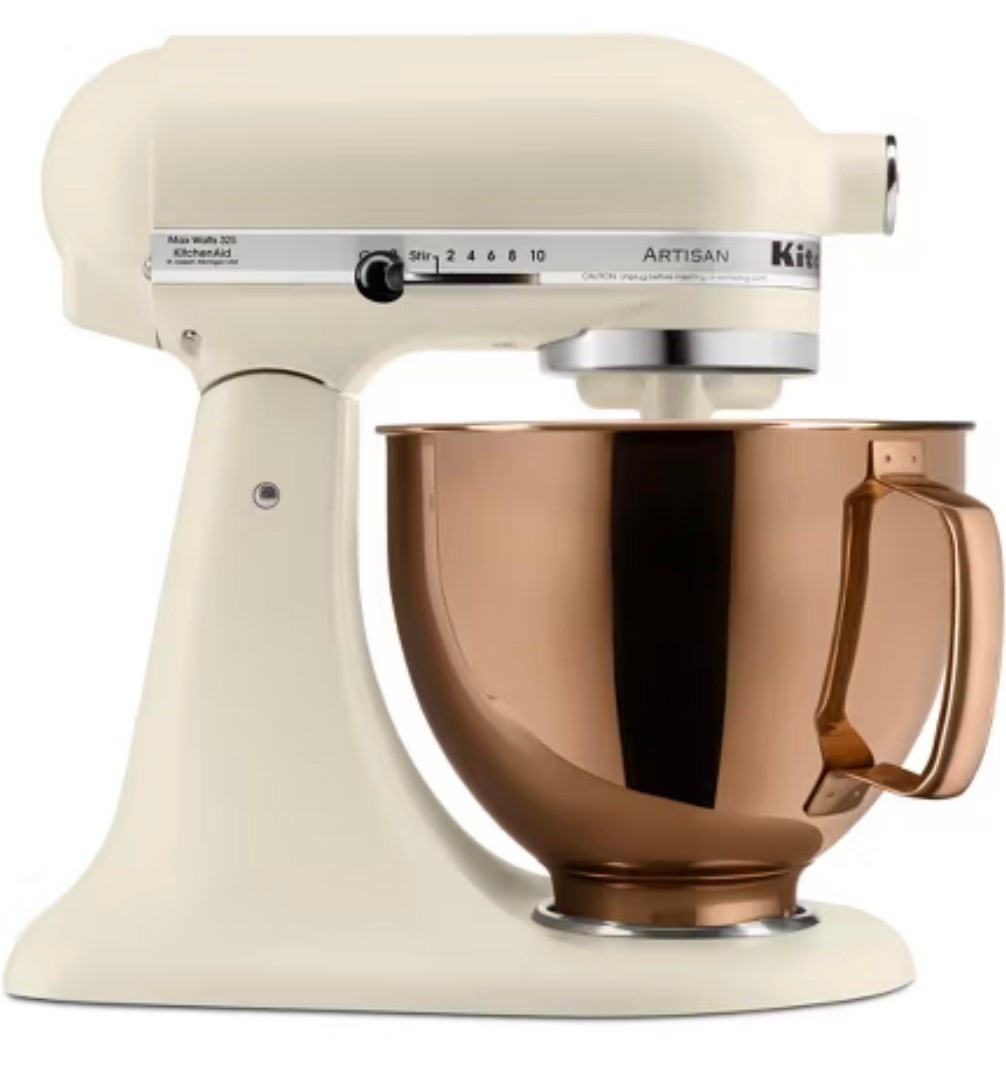 This beautiful Kitchen Aid mixer is on sale! 

Kitchen
Mixer
Kitchen Aid 

#LTKfoodie #LTKHome #LTKSaleAlert