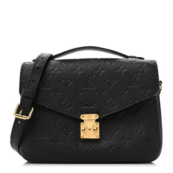 LOUIS VUITTON Empreinte Pochette Metis Black | FASHIONPHILE (US)