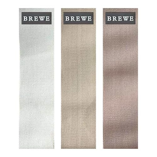 BREWE Resistance Bands Set for Women & Men, 3 Pack, Neutrals, Anti-Slip Fabric Bands for Booty, Legs & Thighs | Amazon (US)