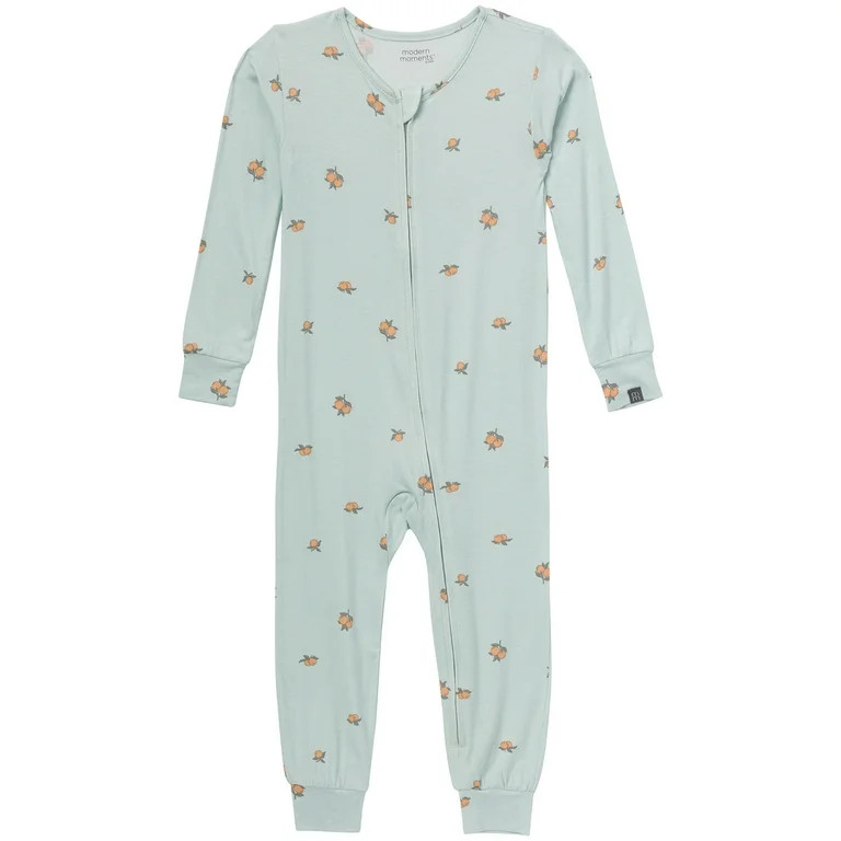 Modern Moments By Gerber Baby and Toddler Neutral Super Soft One-Piece Pajama, Sizes 0/3M - 5T | Walmart (US)