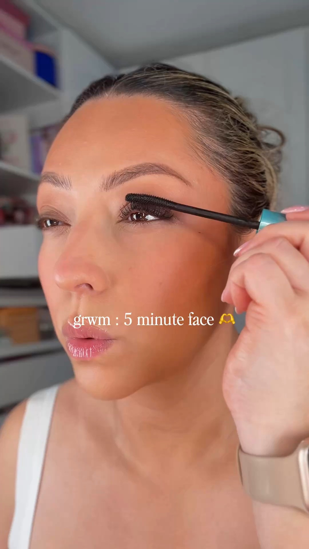My quick 5 minute makeup routine that helps me feel put together in NO time🥰
I’m 42, a busy mama of 3 and most times have no more than 5 minutes to do a quick face. This is my go to routine that works every time🫶 I focus on using hydrating and easy to use products that work on everyone and at every skill level💕

I’m nosy, what’s part of your 5min makeup routine?!🙈

Tower 28 Beauty Swipe All-Over Hydrating Serum Concealer 
Rare Beauty Concealer Brush
L'Oréal Paris LUMI Bronzer
MAKEUP BY MARIO F4 Brush
MERIT Flush Balm Cream Blush
d'alba Piedmont Spray Serum 
L'Oréal Paris Infallible Blur-Fection Loose Powder
CoverGirl TruBlend Skin Enhancer Baked Luminous Bronzer
Real Techniques Ultra Plush Blush Makeup Brush
PATRICK TA Double-Take Crème & Powder Blush Duo
NYX PROFESSIONAL MAKEUP Micro Brow Pencil
NYX Professional Makeup Eyebrow Tint Pen
Armani Beauty Liquid Eyeshadow
MAKEUP BY MARIO Master Pigment Pro™ Eyeliner Pencil
L’Oréal Paris Extensionist Mascara, waterproof
Urban Decay 24/7 Liquid Stick Retractable Waterproof Eyeliner + Brush
Danessa Myricks Beauty Linework Paintbrush Fluid Liquid Eyeliner

makeup, makeup tutorial, makeup routine, grwm, mature skin makeup, eats makeup, makeup over 40, makeup over 45, quick makeup routine, 5 minute makeup, makeup challenge.

#LTKcanada #LTKbeauty #LTKfall