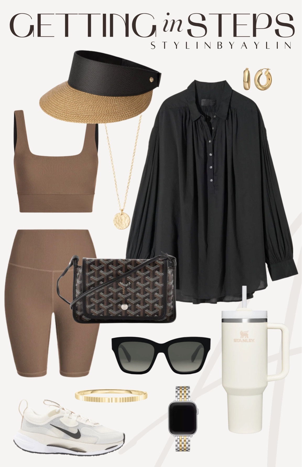 Getting in steps outfit, athleisure style, outfit Inspo #StylinbyAylin 

#LTKfit #LTKstyletip #LTKSeasonal