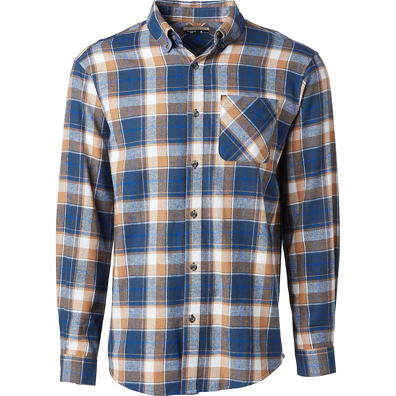 Magellan Outdoors Canyon Creek Long Sleeve Flannel Shirt | Academy | Academy Sports + Outdoors