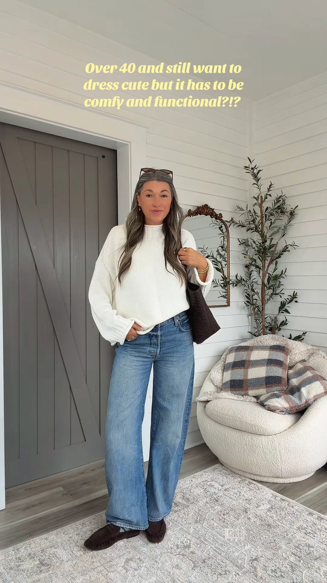 Cute and comfy ootd and I’m seriously obsessed with these Paige denim! The perfect almost barrel jean and so flattering! TTS 27!
Also the @jcrew  rollneck is an absolute staple in my closet! I got a large!

#LTKootd #LTKOver40 #LTKgrwm