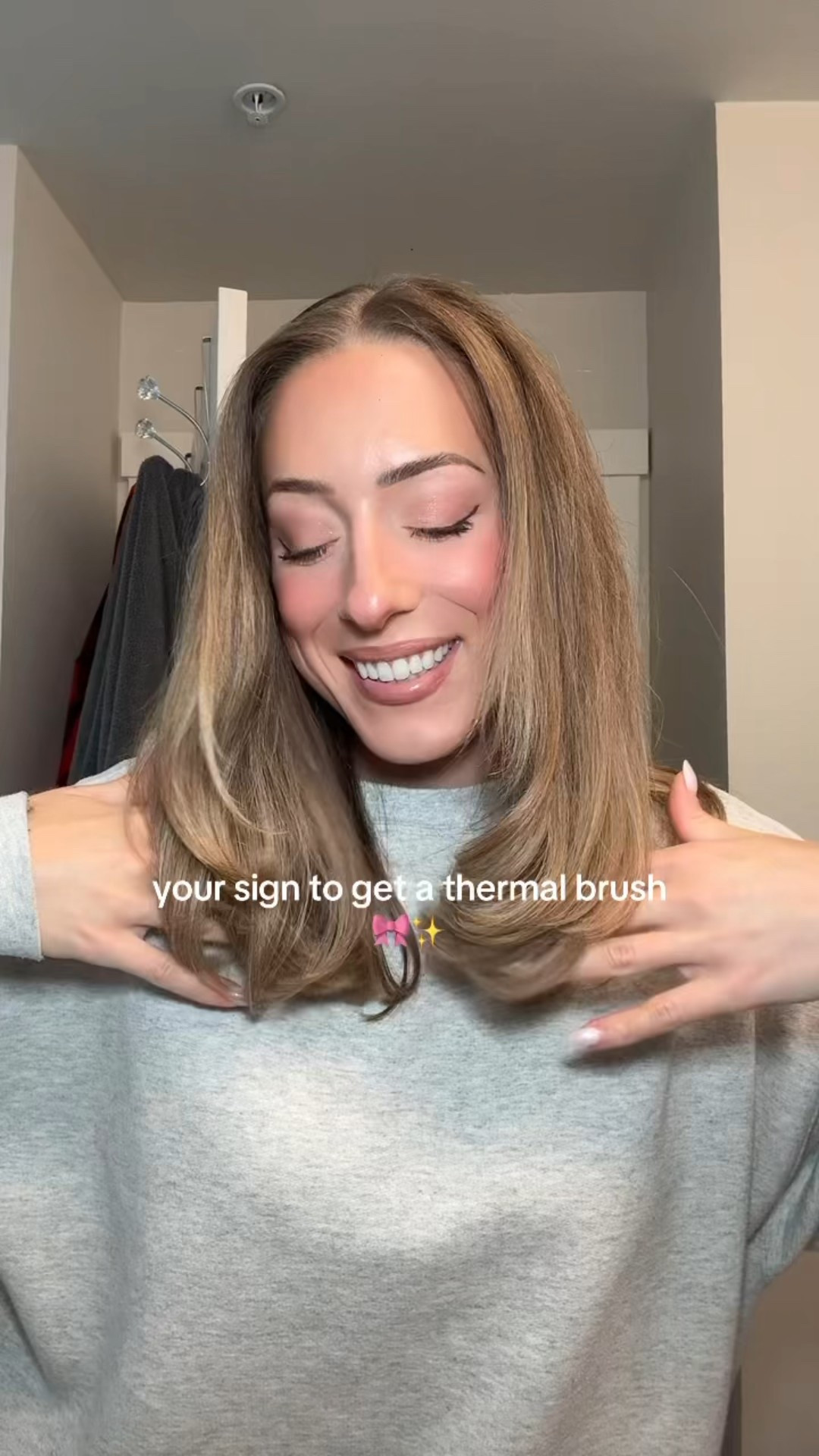 hair thermal brush, my fave purchase of 2025 tbh 🩷 

#LTKstyletip #LTKcanada #LTKbeauty