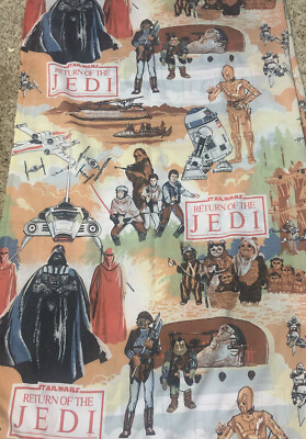 Vintage STAR WARS - RETURN OF THE JEDI 2 piece Twin Sheet Set, 1983. | eBay US