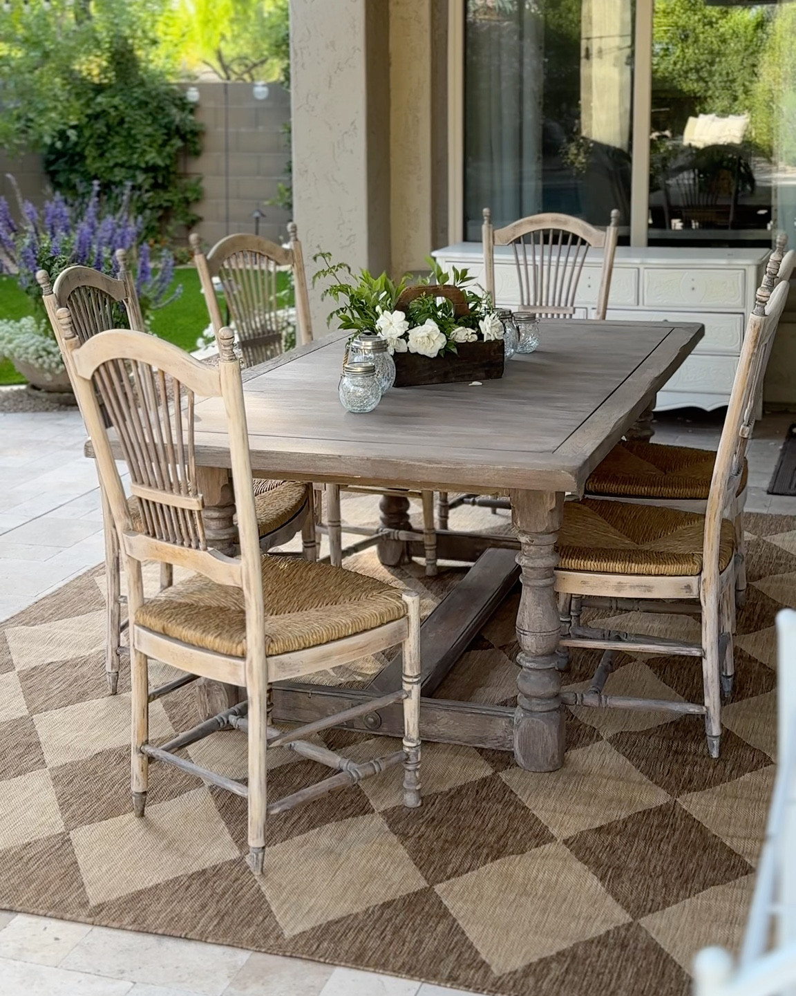 This rug has totally transformed this space🤎 

And it’s on a great sale! 

#patio #outdoordecor #rug #Target

#LTKSaleAlert #LTKHome