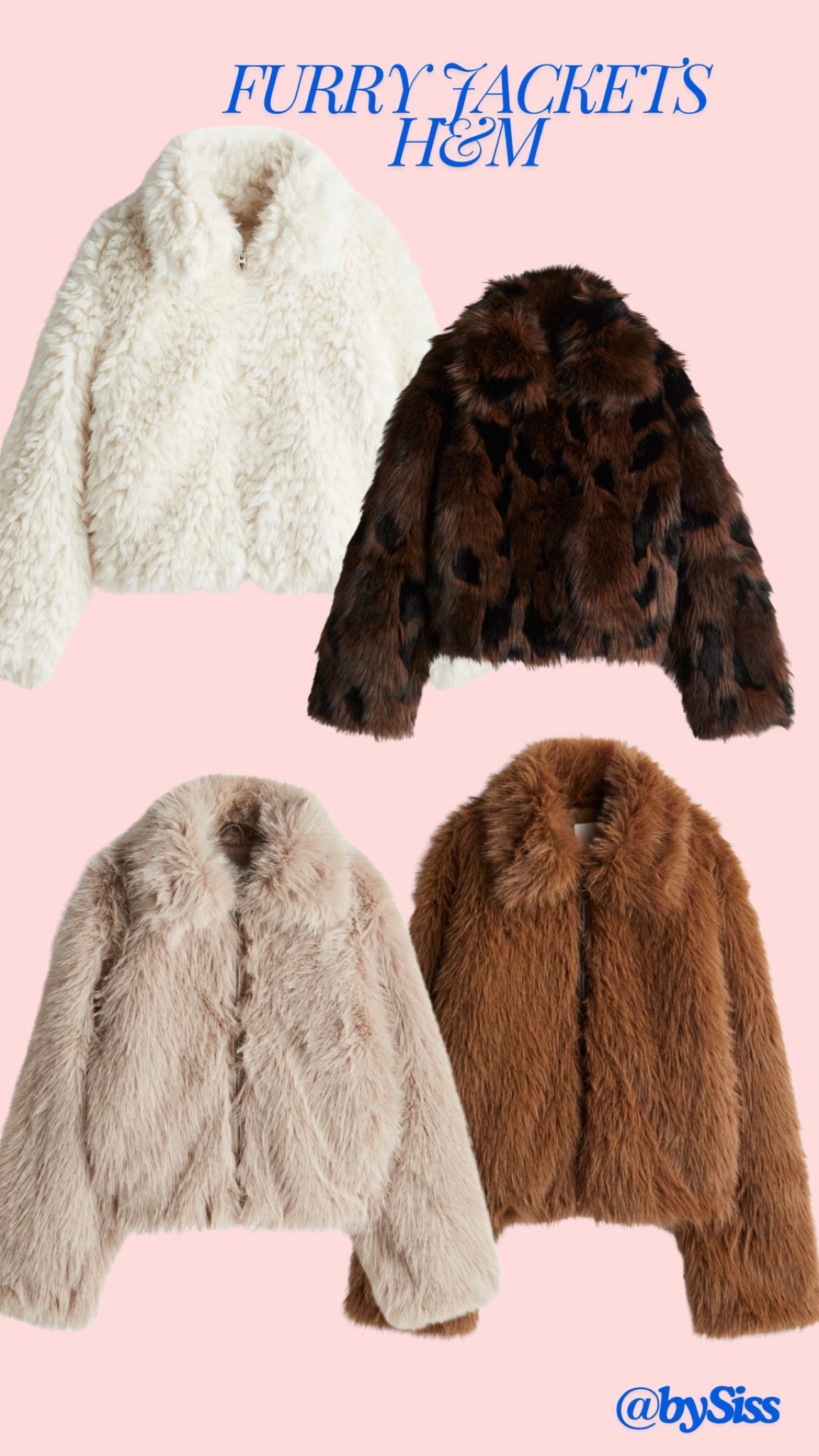 These Fluffy jackets H&M and we can’t believe the price 🥰🥰 the high quality of the fur is so nice and soft and we love all the pretty colors. We can’t choose ❤️ totally The Item of the season! 
.
Winter outfit inspiration, winter jacket, faux fur, coats, winter style, fall style, outfit ideas.

#LTKFindsUnder100 #LTKSeasonal #LTKU
