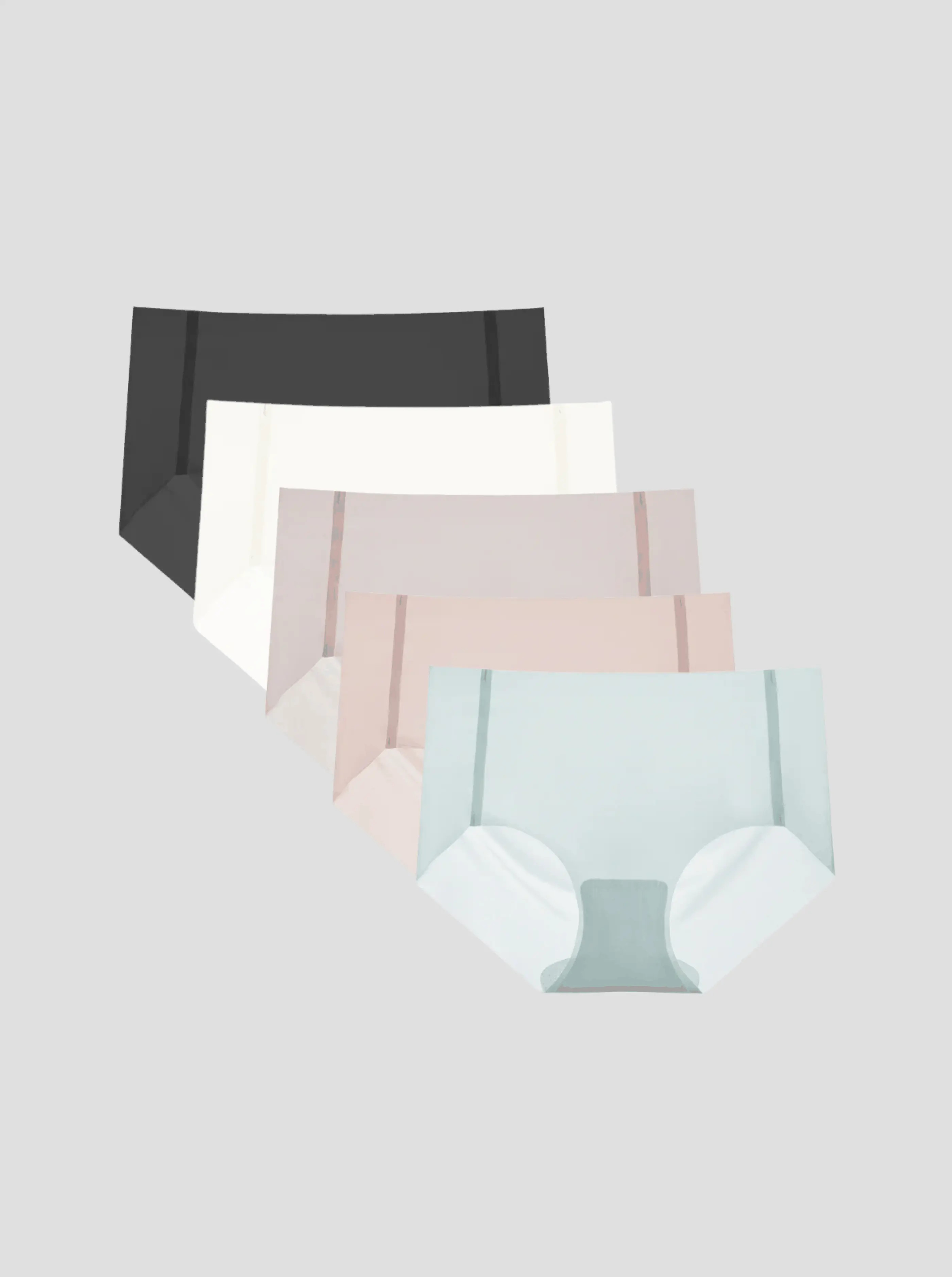 NuCloud Original Mid-Rise Brief - 5-Pack Comfortable & Flat Fit | Nuage