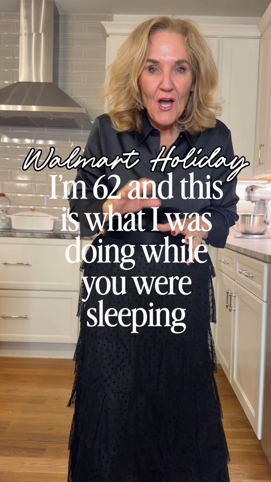 Wearing a medium in all new Walmart arrivals. These will go fast! 
Chicos blouse size 1.0