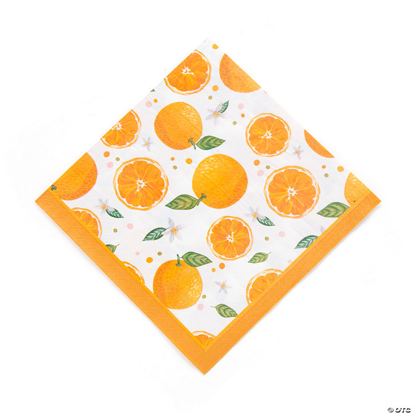 Little Clementine Luncheon Napkins - 16 Pc. | Oriental Trading Company