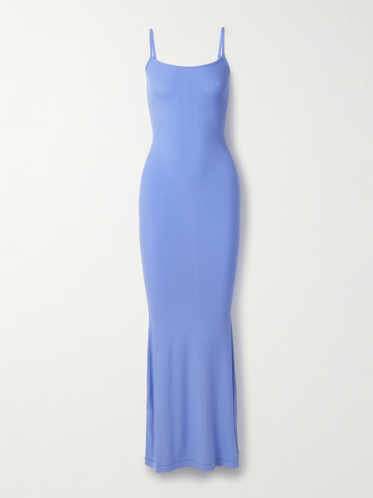 SKIMS - Soft Lounge Long Slip Dress - Cielo | NET-A-PORTER (US)