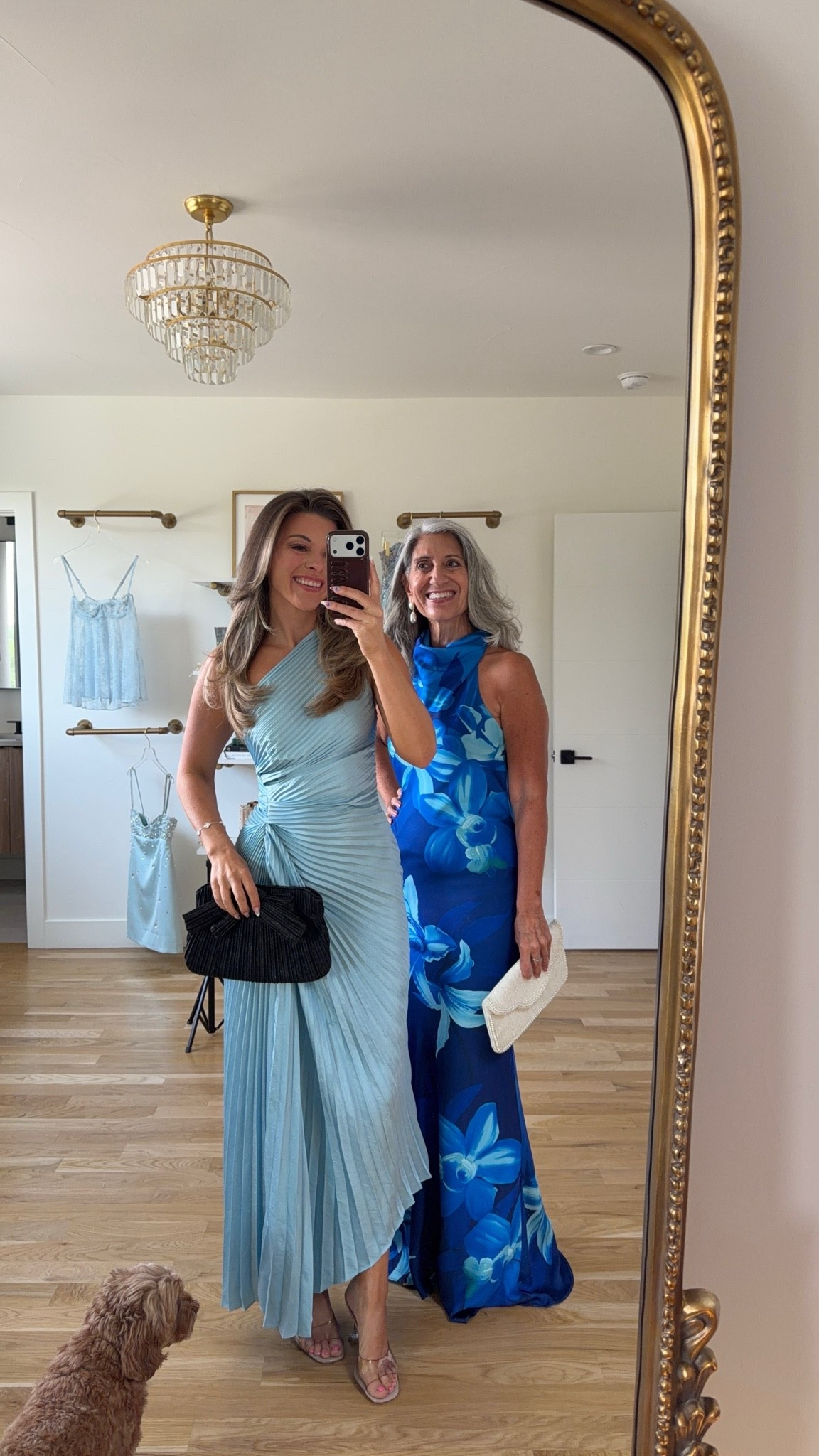 Mom and me wedding guest and formal black tie event dresses 

i sized down to xs/0 
Mom wears a medium/6

Wedding guest
Formal event
Black tie
Special occasion
Winter event
Mother of the bride 
Floral
Lace
Metallic
Off the shoulder
Velvet

#LTKootd #LTKSeasonal #LTKWedding