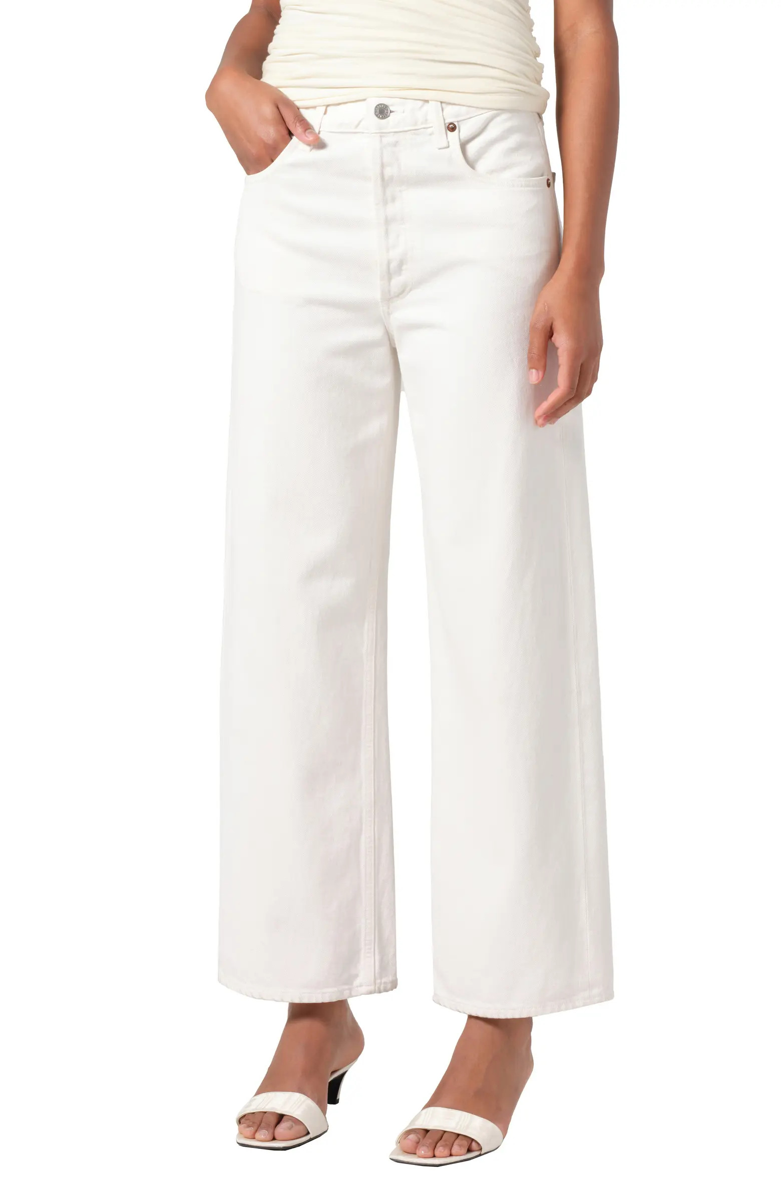 AGOLDE Ren High Waist Wide Leg Jeans | Nordstrom | Nordstrom