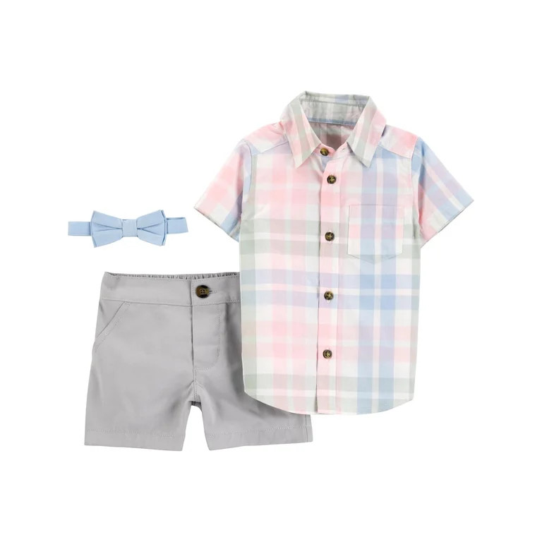 Carter's Child of Mine Baby Boy Outfit Set, 3-Piece, Sizes 0/3-24 Months | Walmart (US)