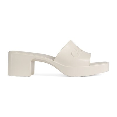 Gucci Women's rubber slide sandal | Gucci (US)