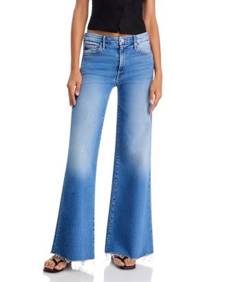 The Roller High Rise Wide Leg Jeans in Riding the Cliffside | Bloomingdale's (US)