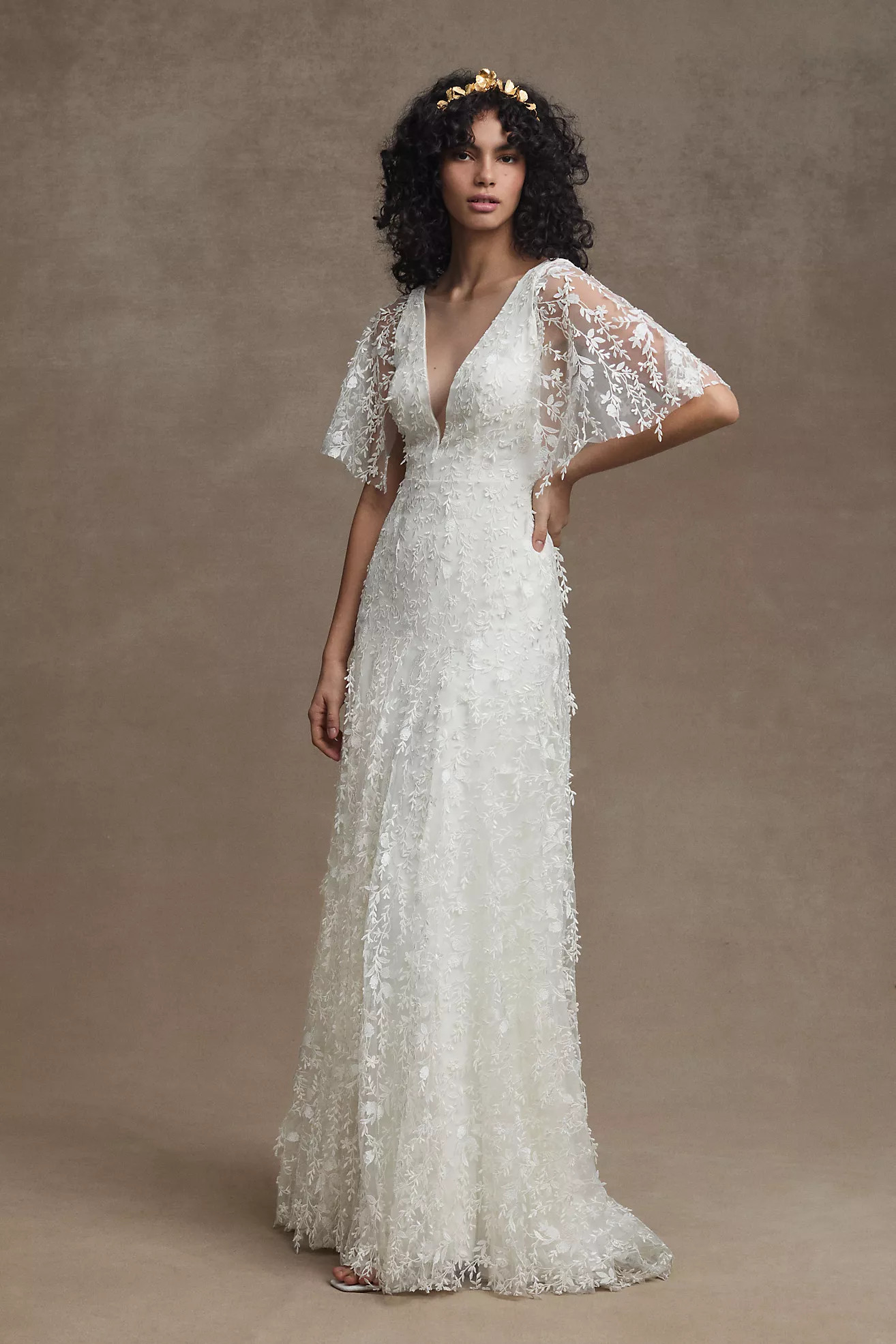Jenny by Jenny Yoo Lourdes Gown | Anthropologie (US)