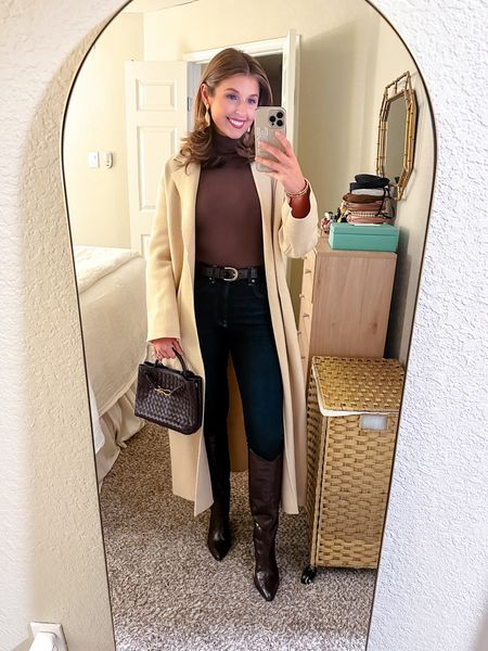 Dinner date OOTN! Wearing an XS in everything — jeans are old! Linked similar!

Date night // winter outfit // 

#LTKstyletip #LTKSeasonal