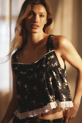 By Anthropologie Eyelet Tank | Anthropologie (US)