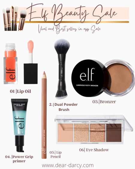 Elf Beauty

Viral and Best Sellers already super affordable with even better deals using the LTK app.
Sale 6/22-6/24

Grab some of my favorites!

Lip oil 
Brushed
Bronzer
Eye & lip pencils 
Eyeshadow pallets 
And more

#LTKxelfCosmetics #LTKSaleAlert #LTKBeauty