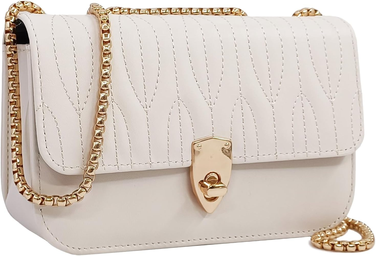 PORT&LOTUS Mini Shoulder Bag for Women PU Leather Small Bags for Women Little Tote Bag Women Purs... | Amazon (US)