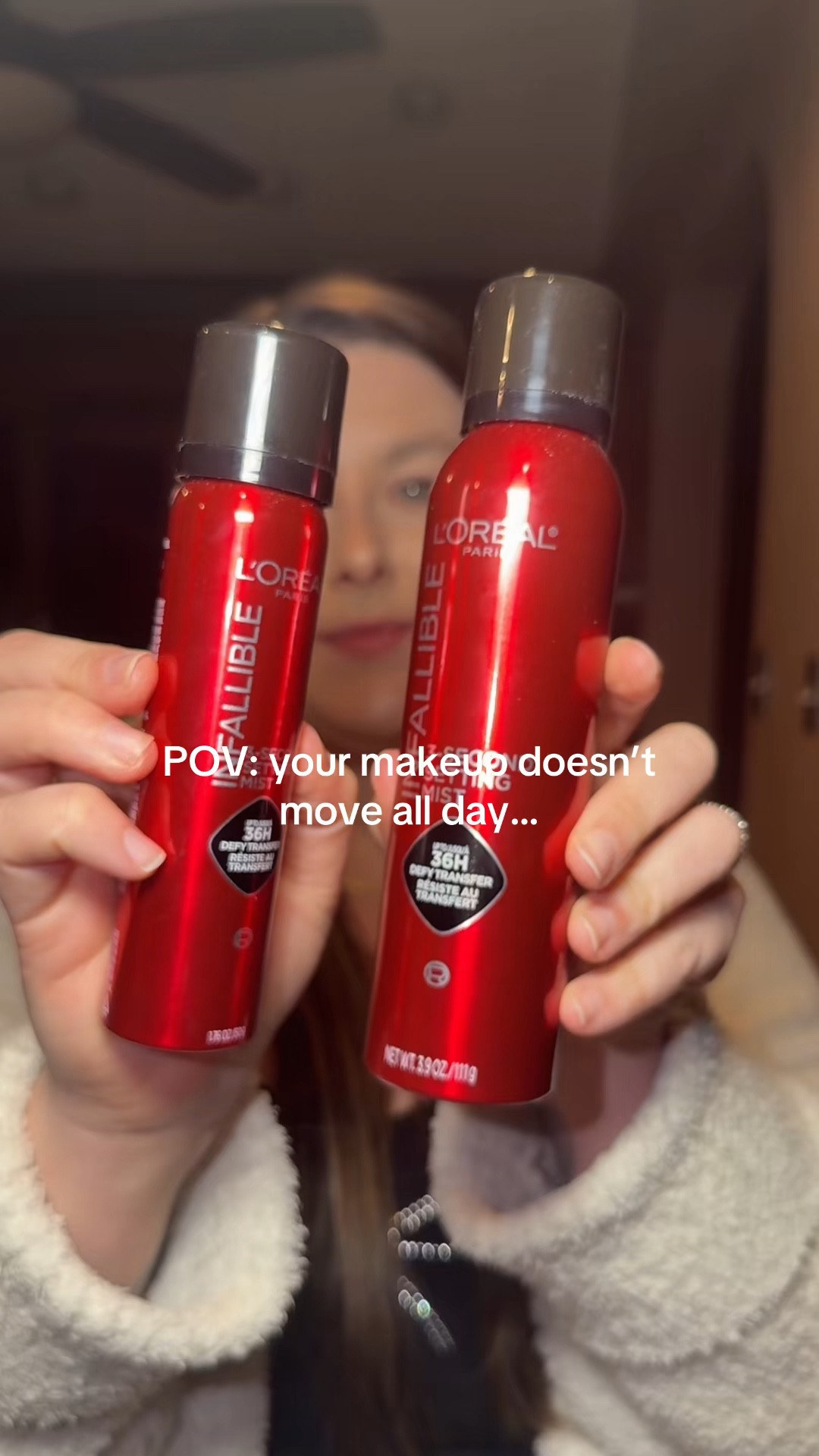 Locking everything in with the L’Oréal Paris Infallible Setting Spray ✨

Keeping my makeup looking fresh, smooth, and in place all day without feeling heavy

#LTKmorningroutine #LTKgrwm #LTKBeauty