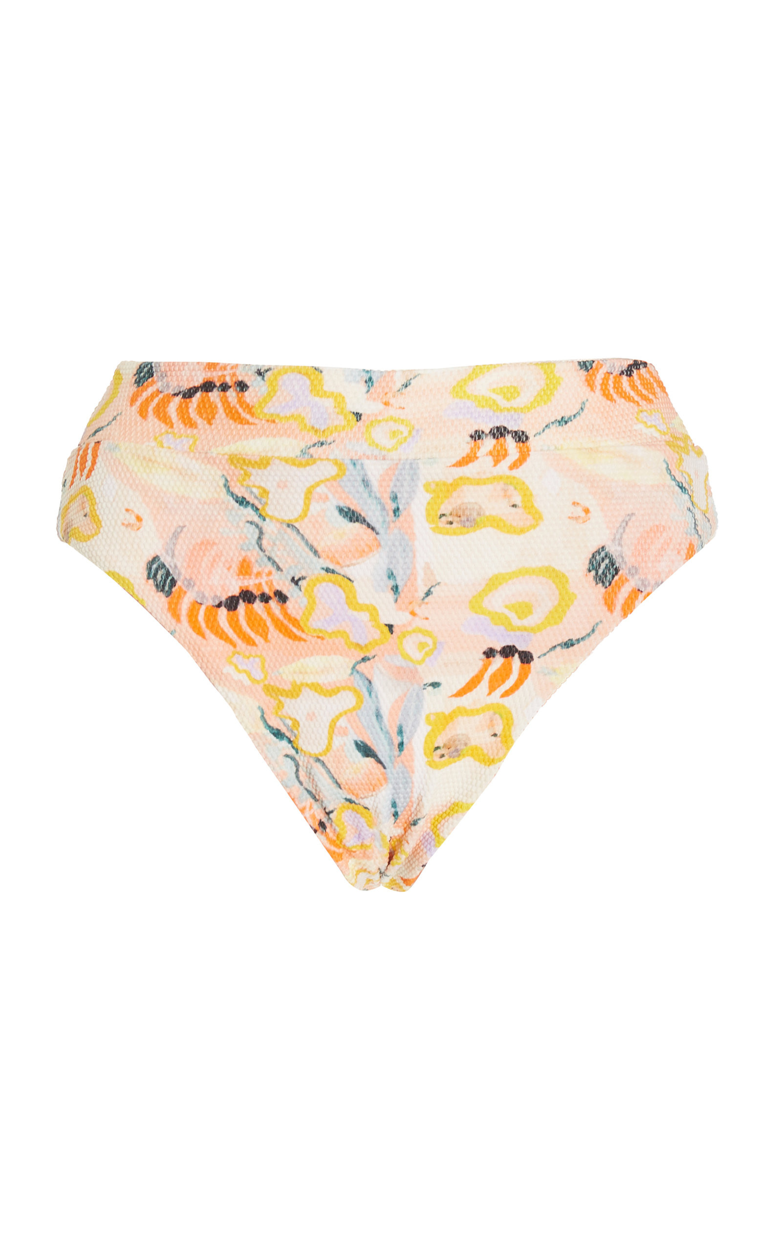 Hubert Printed High-Rise Bikini Bottom | Moda Operandi (Global)