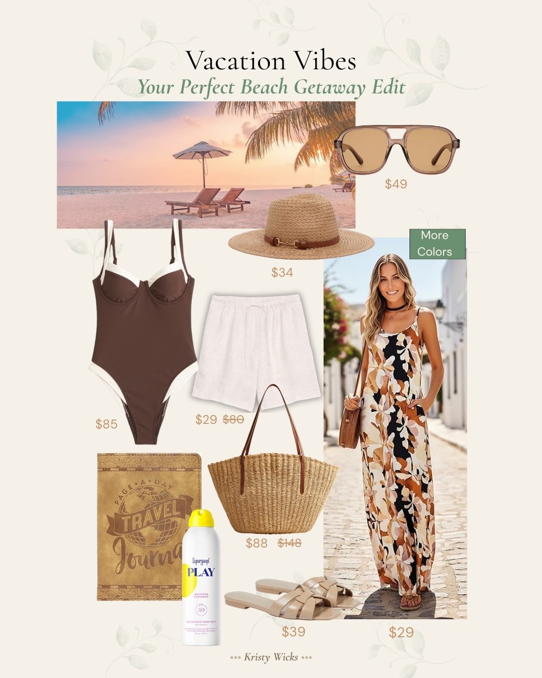 Vacation Vibes! 
Look great on your vacation with these great deals on beautiful beach pieces 🏖️ 

#LTKSaleAlert #LTKTravel