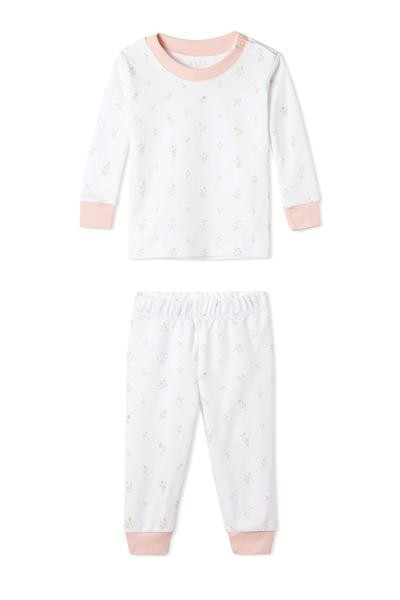 JB x LAKE Baby Long-Long Set in Garden Bloom | LAKE Pajamas