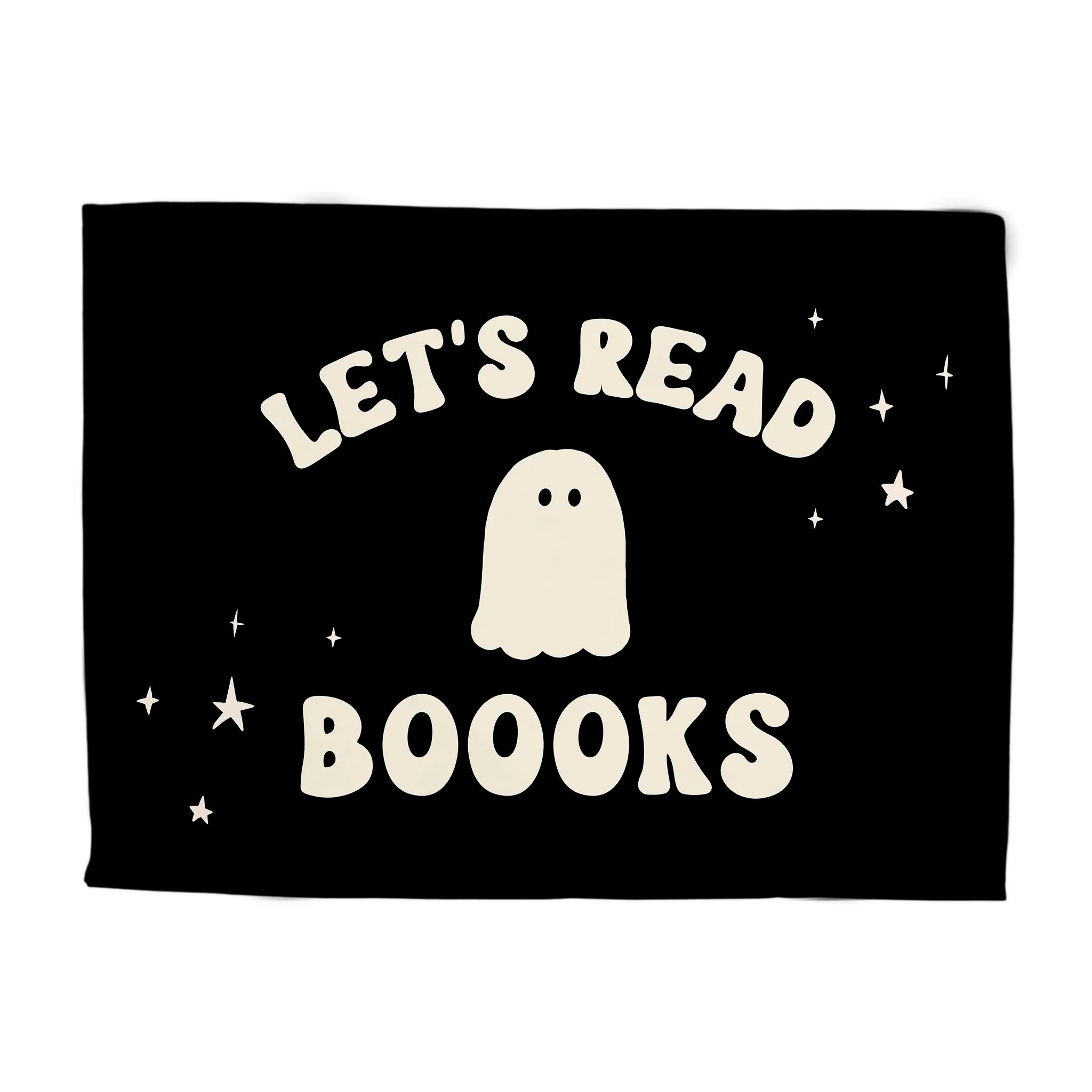 {Black} Let's Read Boooks Banner | Hunny Prints