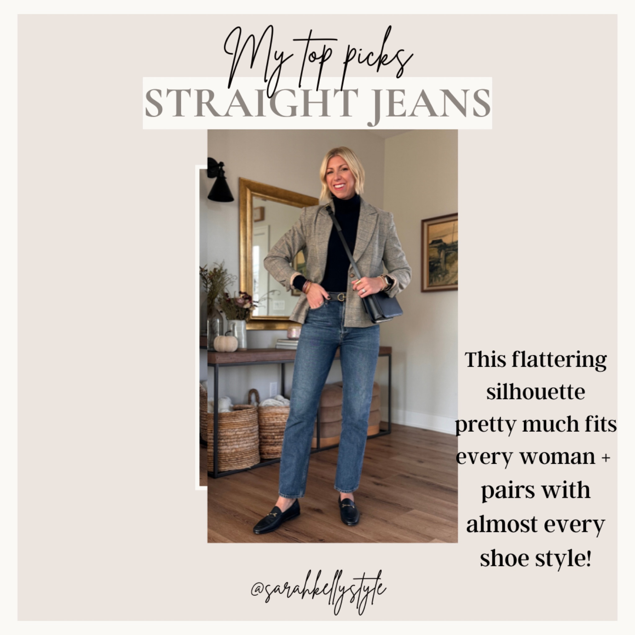 These are my top recommendations for straight leg jeans this season! I love a darker wash this time if year to easily dress up. 

#LTKHoliday #LTKStyleTip #LTKOver40