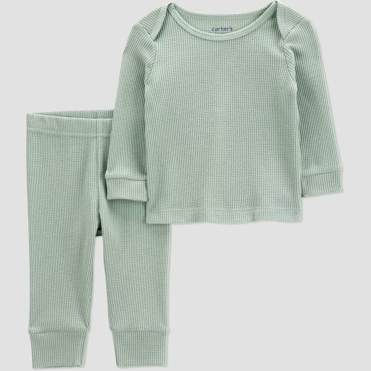 Carter's Just One You® Baby Boys' Thermal Sweatshirt and Jogger Pants Set - Green | Target