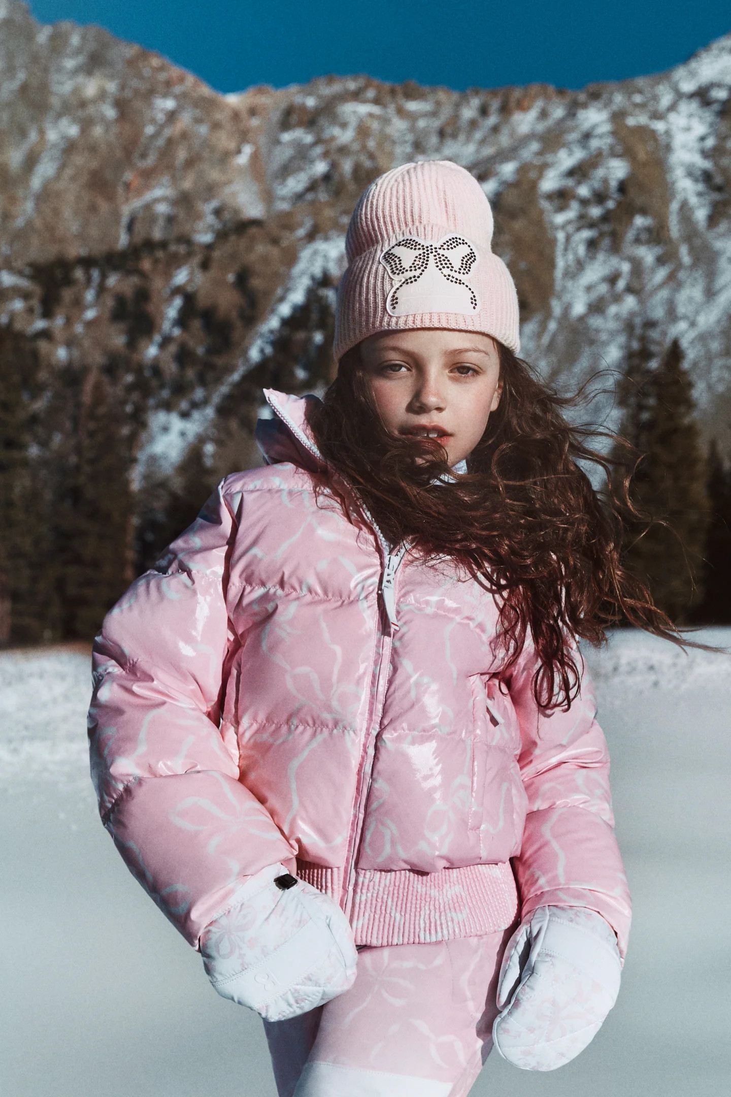 BOGNER x LoveShackFancy Anna2-D Girls Outdoor Jacket | LoveShackFancy