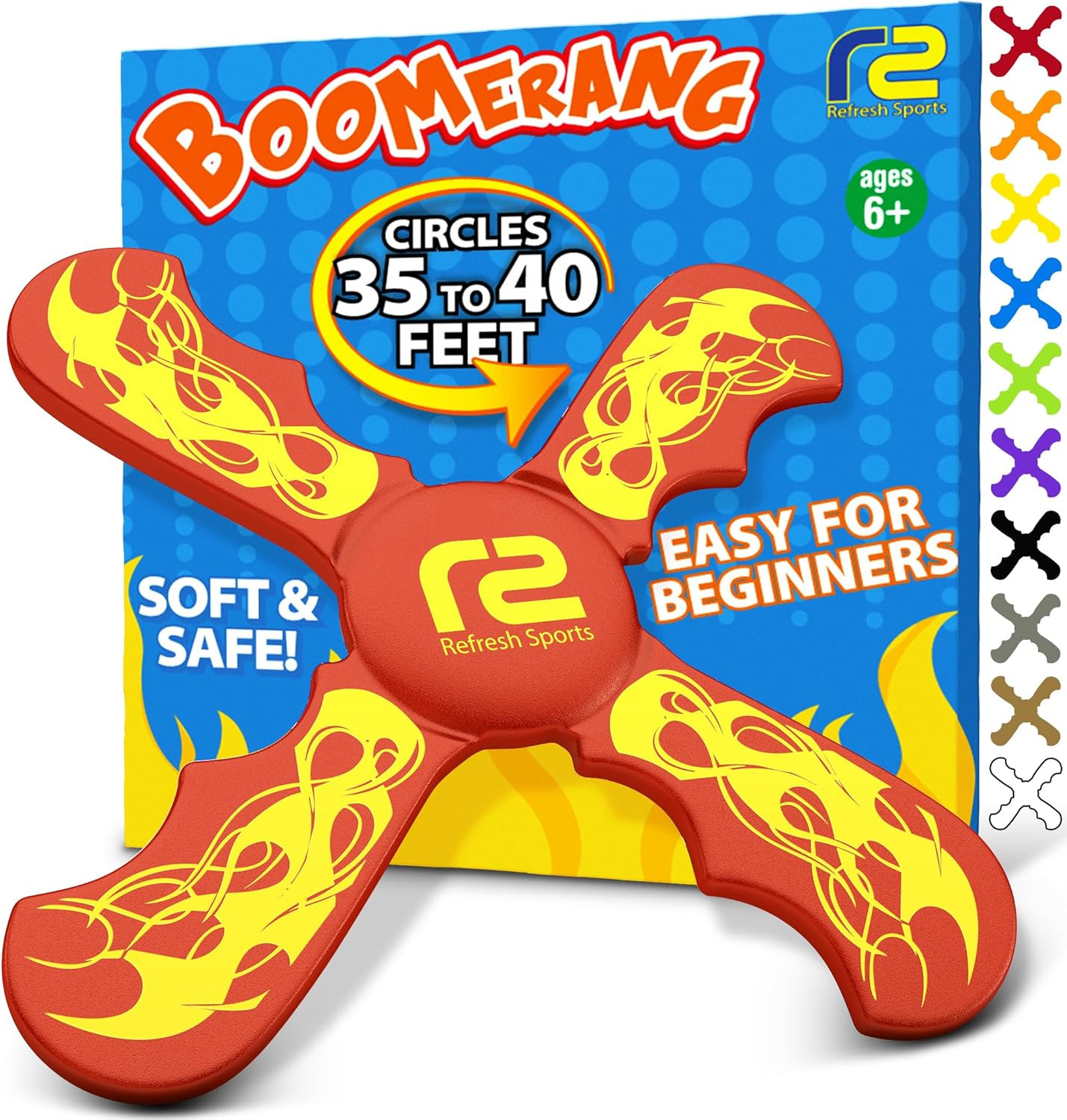 Boomerang for Kids - It Really Does Fly Back - Fun & Easy to Use Gifts for Boys & Girls - Best To... | Amazon (US)