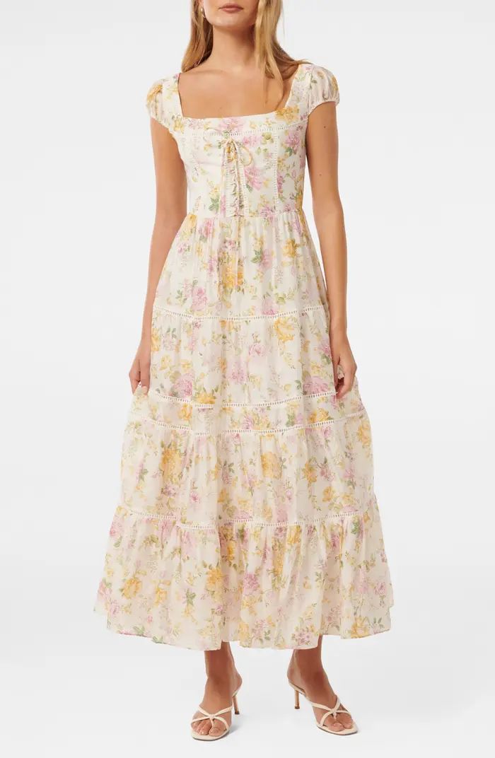 Ever New Cottage Core Floral Maxi Dress | Nordstrom | Nordstrom