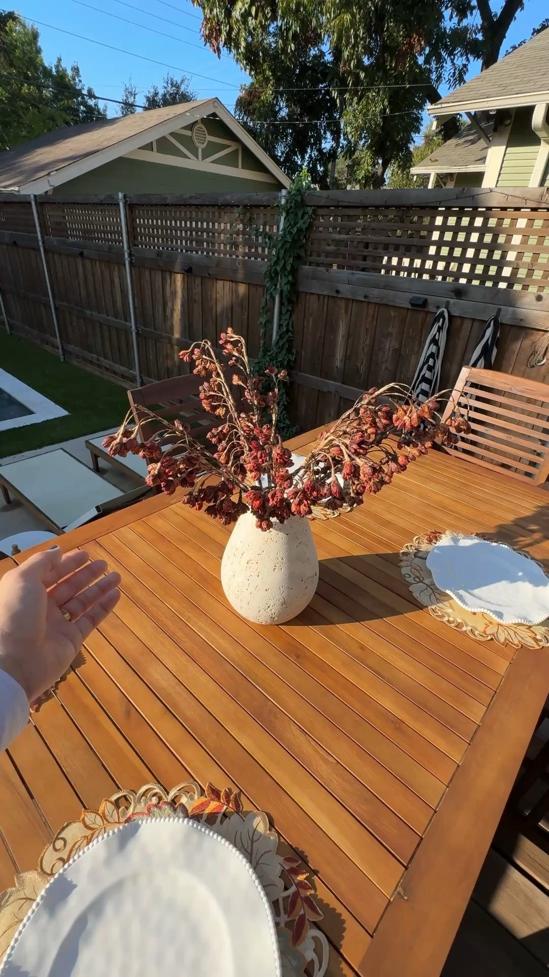 From the dining table to the patio, @Wayfair has everything we need to host and gather in style this holiday season. #Ad #WayfairPartner #wayfair