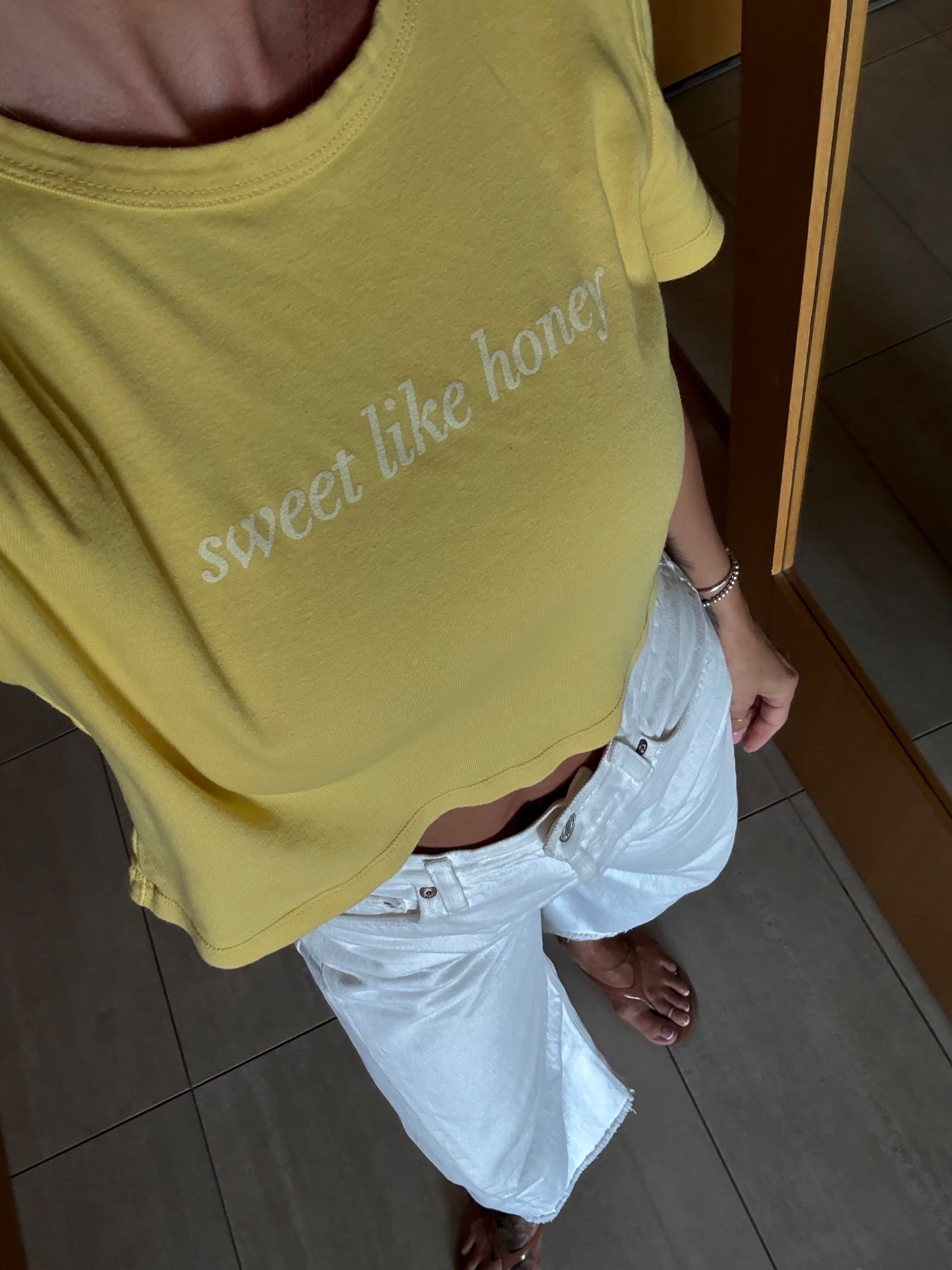 Medium top 
Tts jeans (runs loose)


#whitejeans #audreyuhler

#LTKSaleAlert