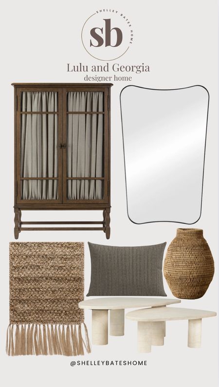 Lulu and Georgia designer home! 

Cabinet, mirror, pillow, vase, home decor, rug, runner, living room 

#LTKHome #LTKSaleAlert #LTKFindsUnder100