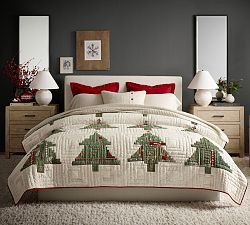Arden Tree Handcrafted Quilt | Pottery Barn (US)