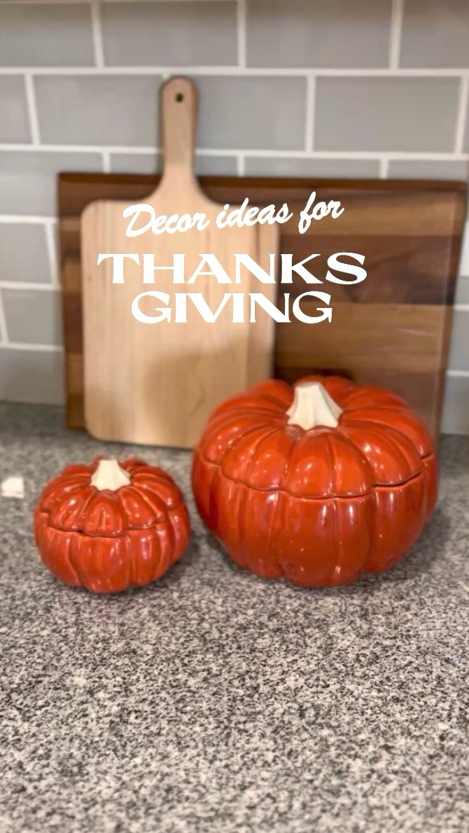 Be the hostess with mostess this Thanksgiving! These ceramic pumpkin dishes are a crowd pleaser! 

#LTKHoliday #LTKHome #LTKSeasonal