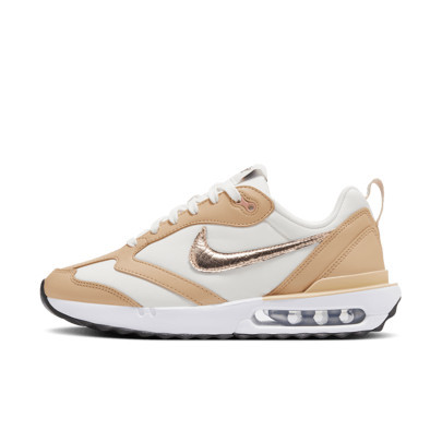 Air Max Dawn Women's Comfortable, Fashionable, Anti-Slip, Durable Low-Top Leisure Running Shoes, White & Tan, FZ4239-100 | SHEIN