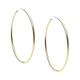 Michael Kors Large Gold Hoop Earrings | Amazon (US)