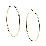 Michael Kors Large Gold Hoop Earrings | Amazon (US)
