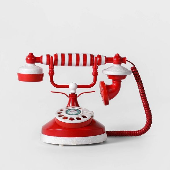 Animated Talking Santa Telephone Christmas Decor - Wondershop™ | Target