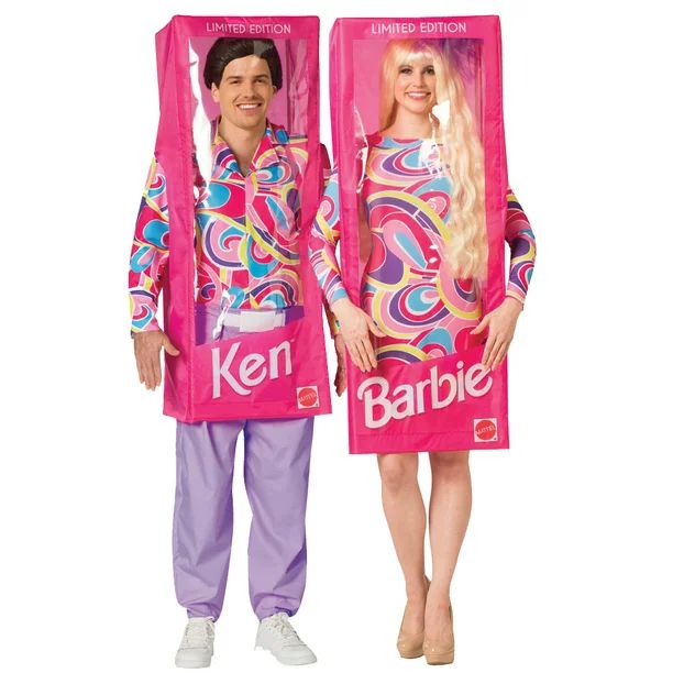Barbie Doll and Ken Doll Box Costume Set | Walmart (US)