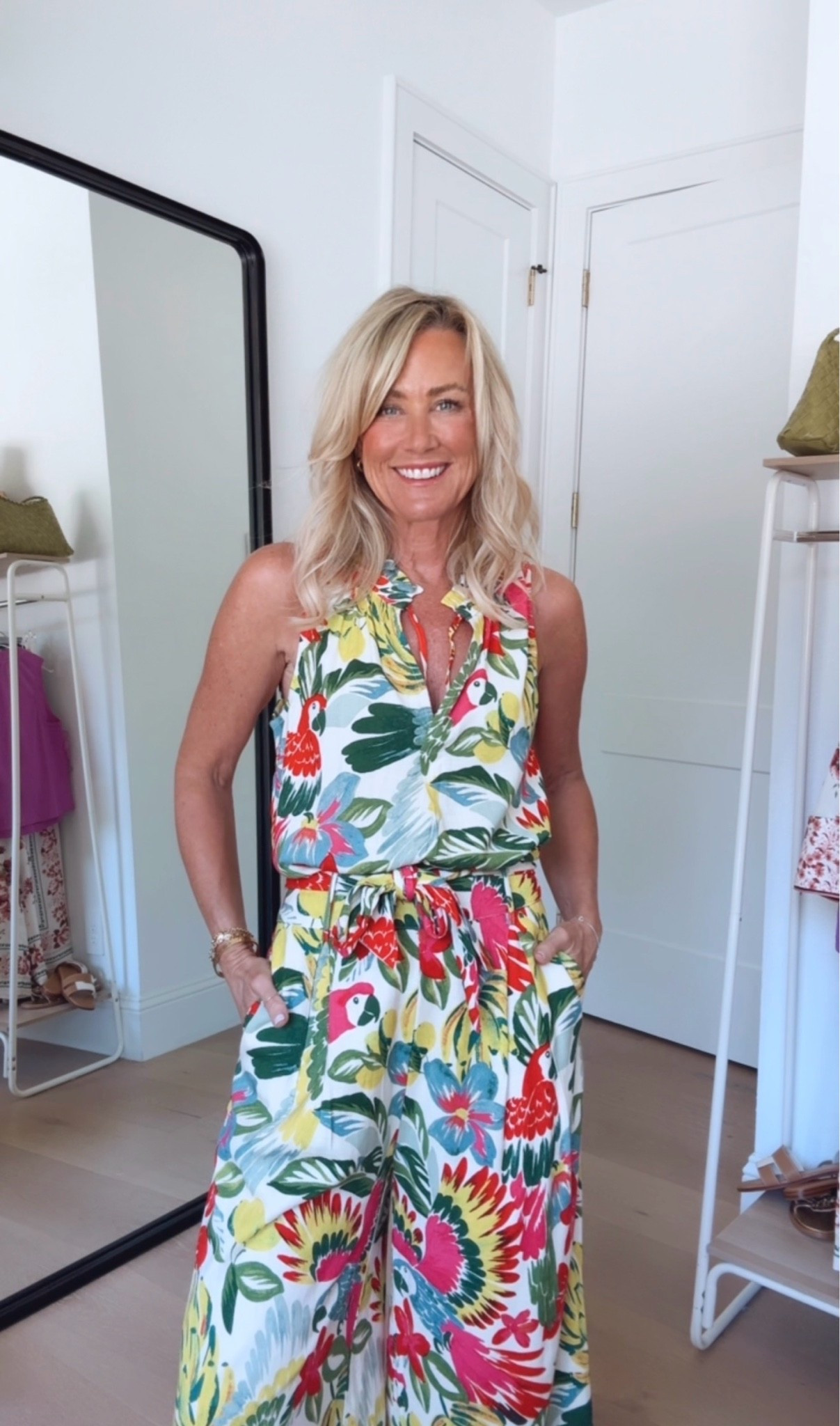 This set is an instant pick me up! Love the fun print.
Top: XS
Pants: XS

#LTKootd #LTKSeasonal #LTKOver40