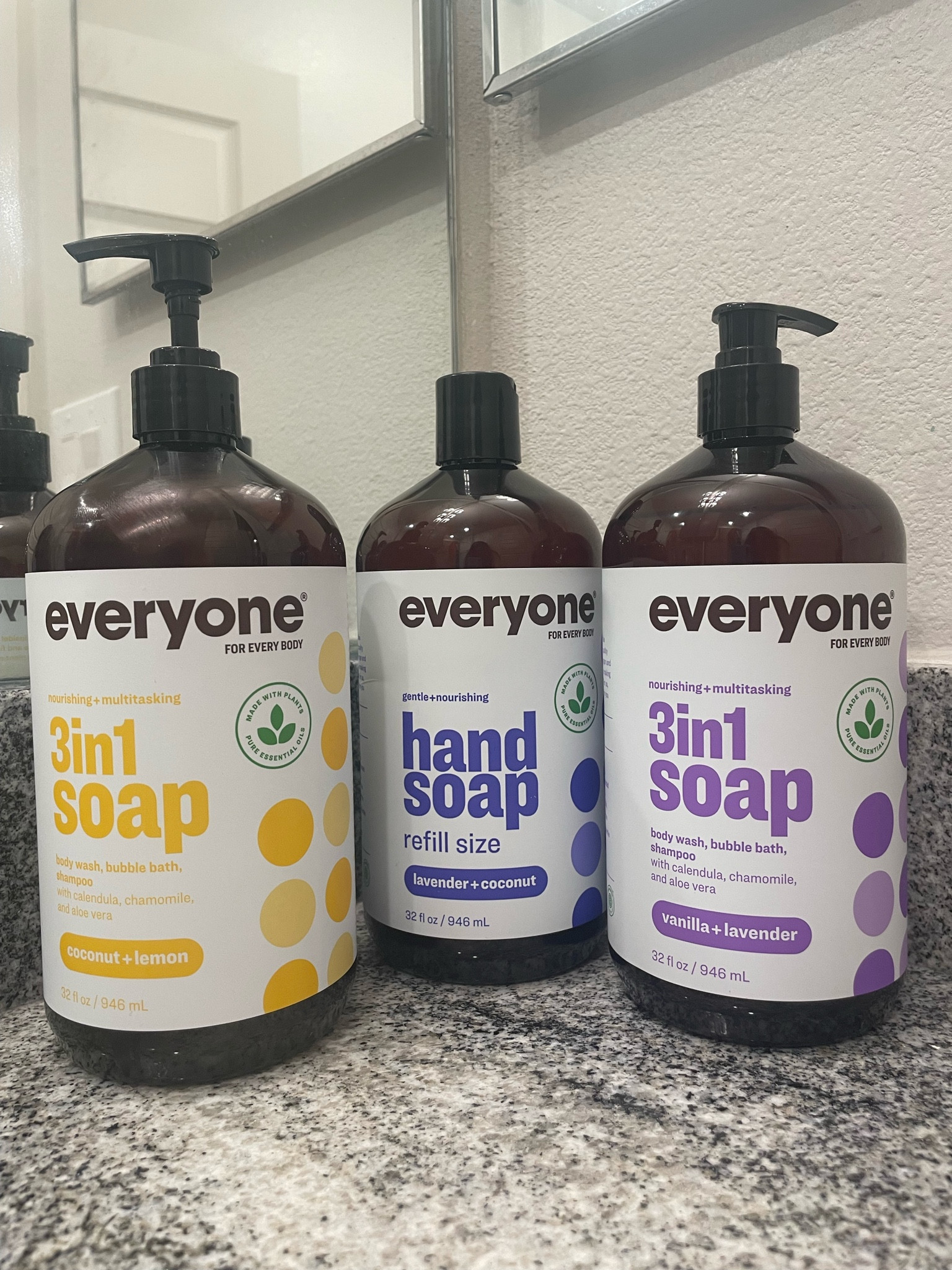 Non-Toxic Soaps

Everyone is my favorite brand for soaps & lotions! EWG approved, non-toxic formulas and wonderful scents. 💛🫧 

Nontoxic  clean beauty  lowtox  everyone soap  hand soaps  bathroom essentials  lotions  beauty care  trending items  beauty essentials  body wash  clean ingredients  emilyhosch

#LTKHome #LTKBeauty