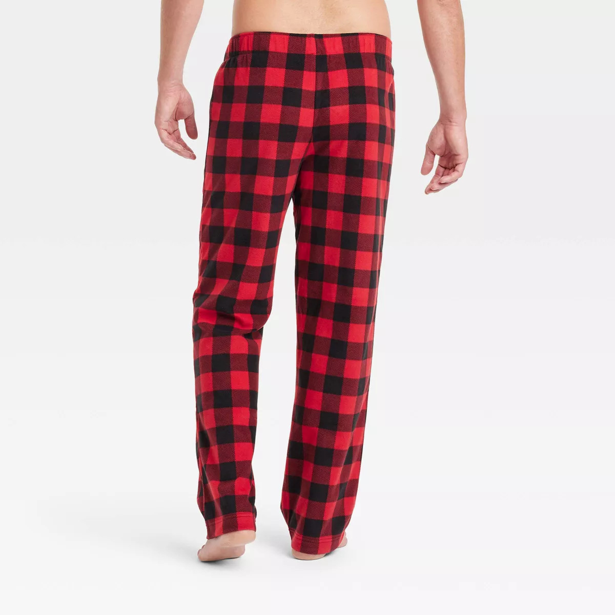 Men's Buffalo Check Microfleece Holiday Matching Family Pajama Pants - Wondershop™ | Target