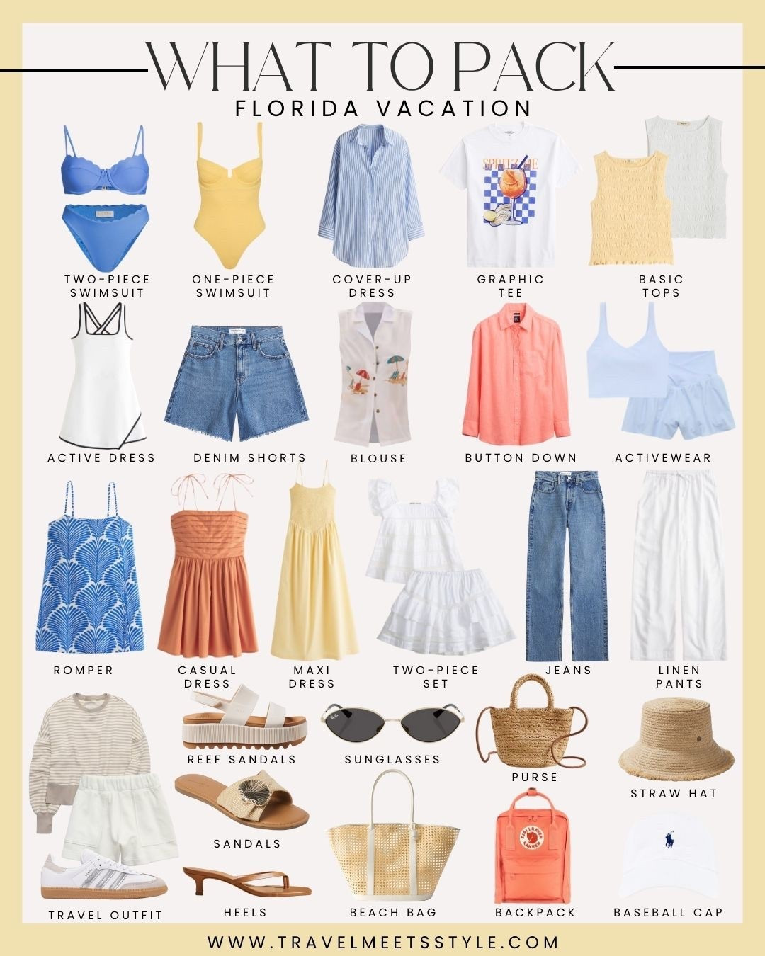 Florida packing list | what to pack for Florida | what to wear in Florida 

#LTKTravel #LTKStyleTip